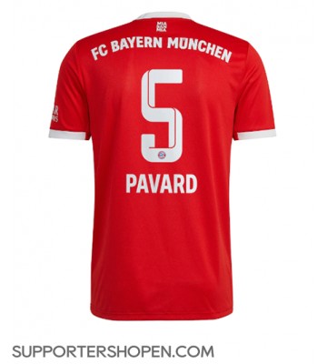 Bayern Munich Benjamin Pavard #5 Hemma Matchtröja 2022-23 Kortärmad